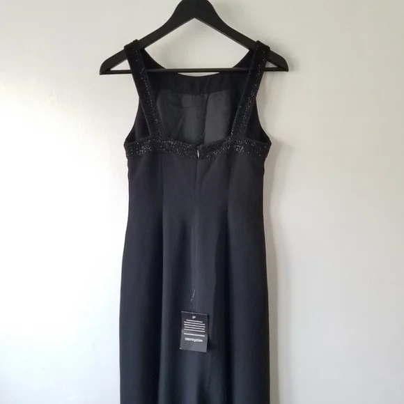 linen evening dresses for women Knot Linen Dress Long Blue S / Blue